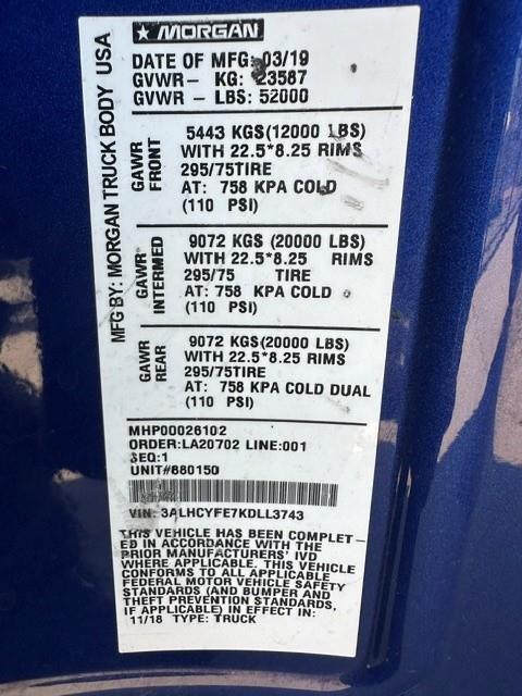 2019 Freightliner Business Class M2 106-4