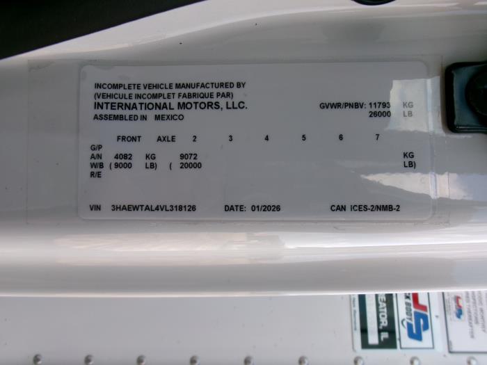 2027 International MV607-10