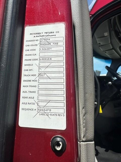 2022 Peterbilt 567-5
