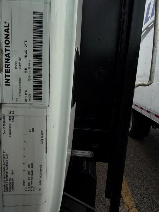 2019 International MV607-2