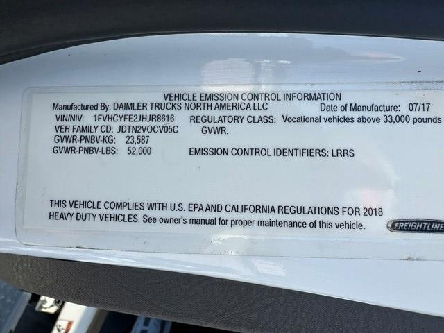 2018 Freightliner Business Class M2 106-9