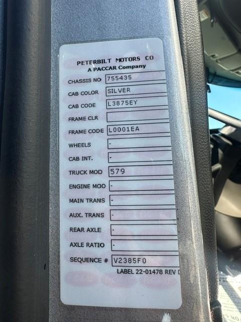 2025 Peterbilt 579-3
