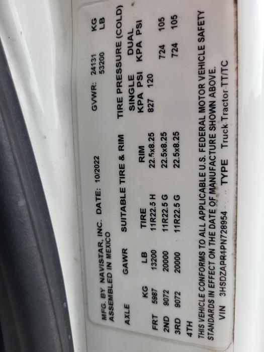 2023 International LT625-11
