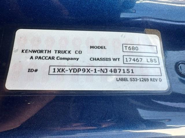2022 Kenworth T680-9