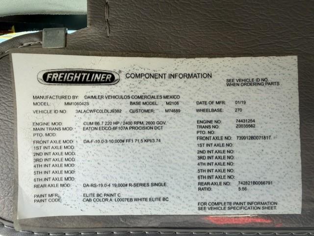 2020 Freightliner Business Class M2 106-14