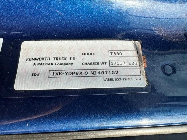 2022 Kenworth T680-6