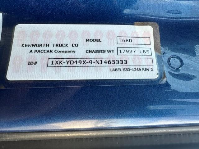 2022 Kenworth T680-14