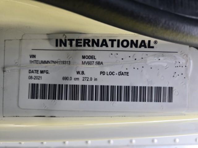 2022 International MV607-27