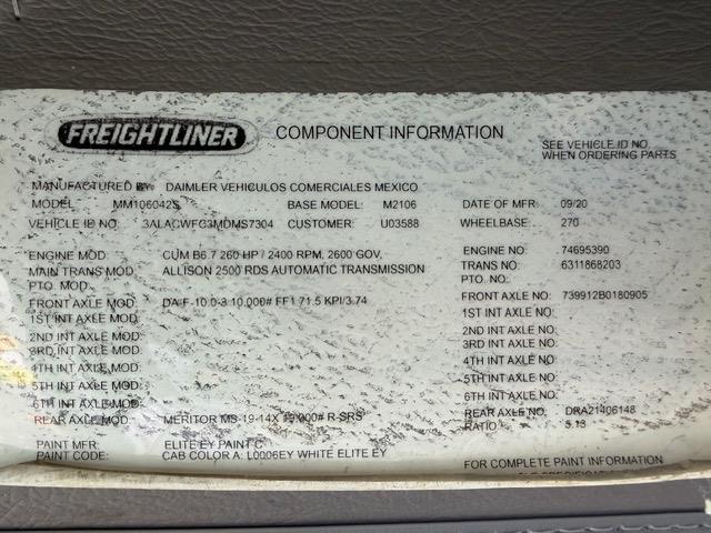 2021 Freightliner Business Class M2 106-25