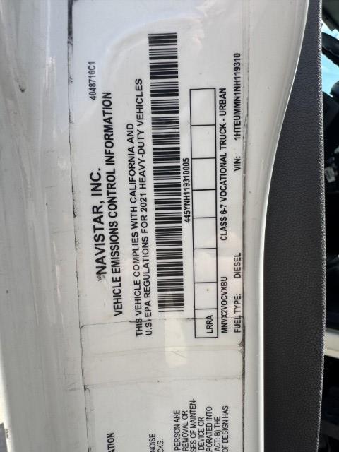2022 International MV607-20