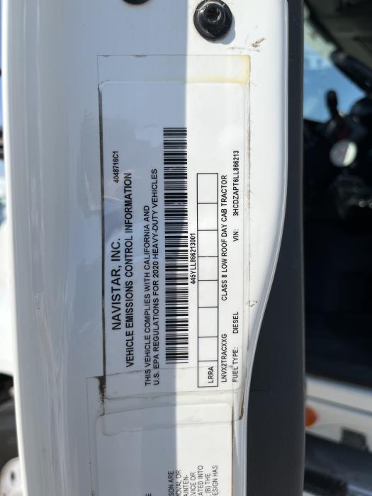 2020 International LT625-12