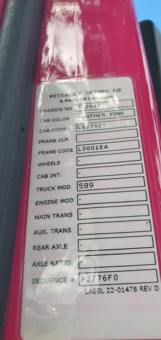 2025 Peterbilt 589-34