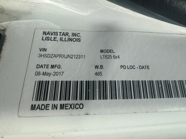 2018 International LT625-10