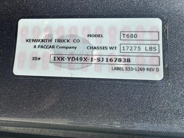 2025 Kenworth T680-4