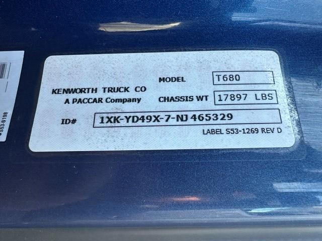 2022 Kenworth T680-13