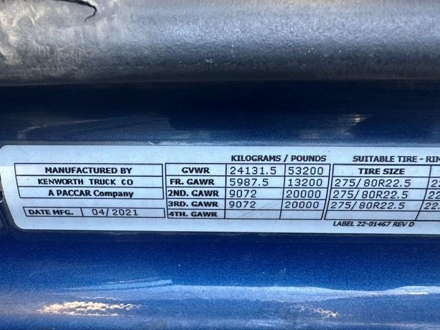 2022 Kenworth T680-4