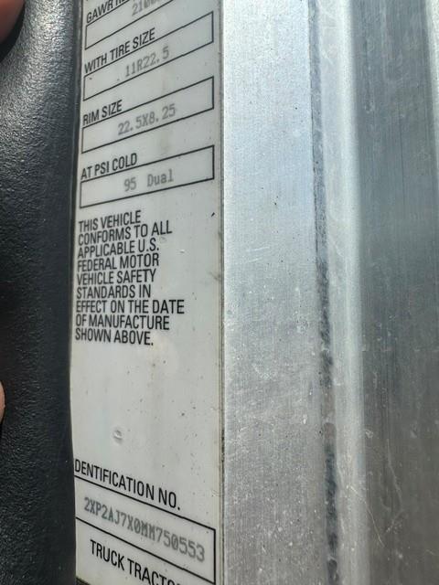 2021 Peterbilt 337-4