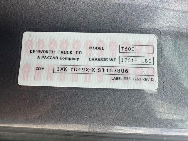 2025 Kenworth T680-4