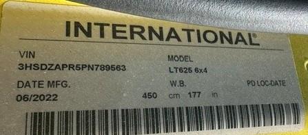 2023 International LT625-13