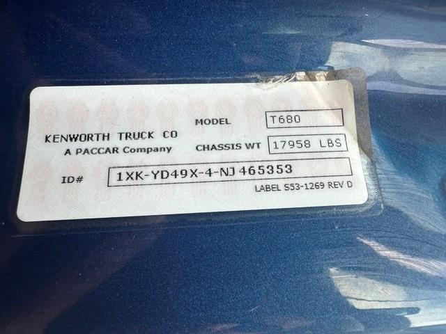 2022 Kenworth T680-6
