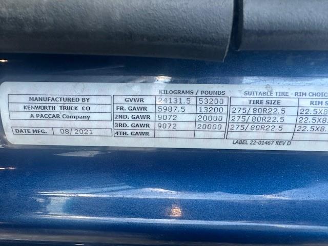 2022 Kenworth T680-4
