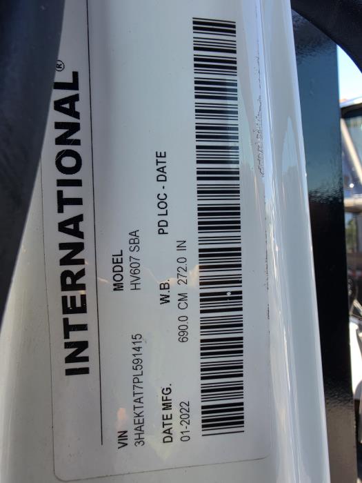 2023 International HV607-19