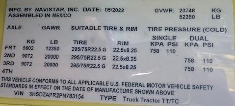 2023 International LT625-1