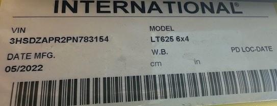 2023 International LT625-9