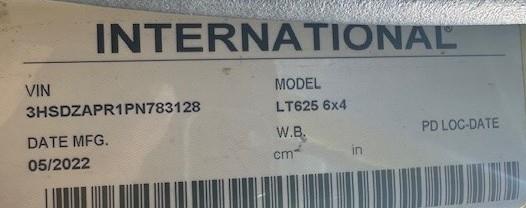 2023 International LT625-2