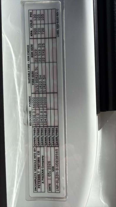 2027 Peterbilt 548-40