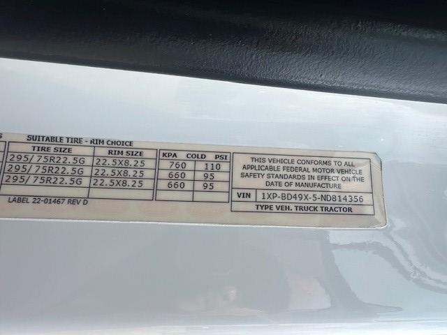 2022 Peterbilt 579-7