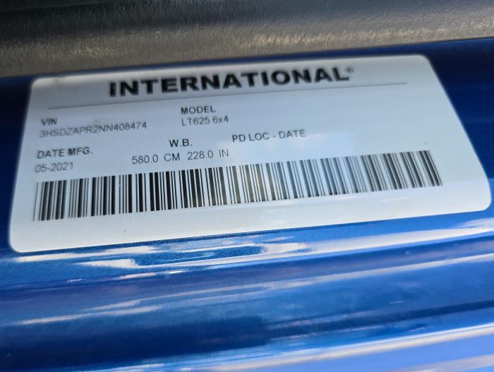 2022 International LT625-31