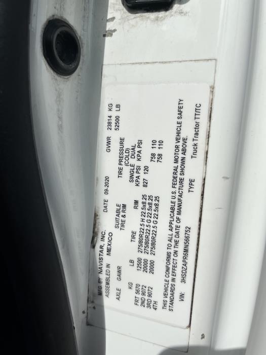 2021 International LT625-14