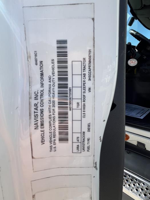 2021 International LT625-14