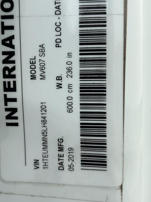 2020 International MV607-10